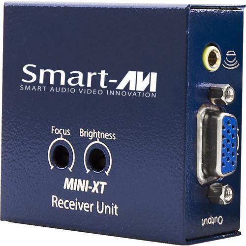 Smart-AVI Mini-XT-RXS VGA Extender w Audio Receiver over CAT5e 6