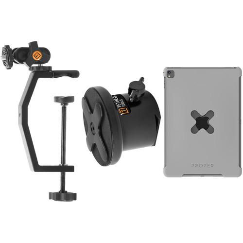 Tether Tools Utility Mounting Kit with EasyGrip XL & Wallee for iPad Air 2