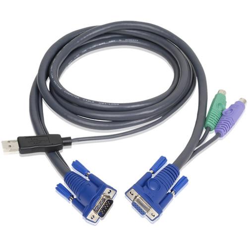 ATEN 2L-5506UP USB and PS 2 KVM Cable