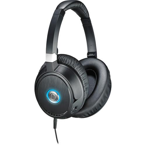 Audio-Technica Consumer ATH-ANC70 QuietPoint Active Noise-Cancelling Closed-Back Headphones