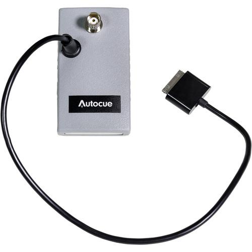 Autocue QTV iPad Portal Interface for Prompter Display