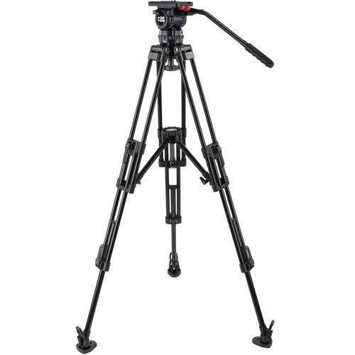 Camgear V12 AL MLS100 Fluid Head & Aluminum Tripod Kit