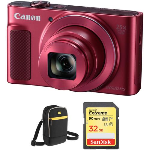 Canon PowerShot SX620 HS Digital Camera with Free Accessory Kit