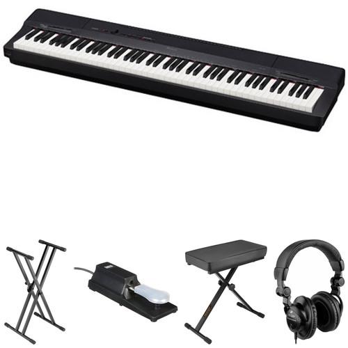 Casio PX-160 88-Key Digital Piano Essentials Bundle