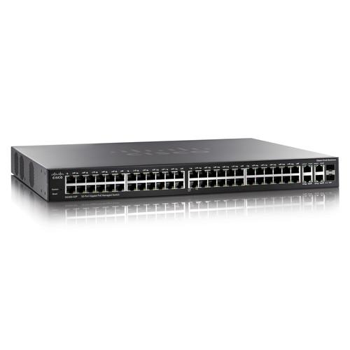 Cisco SG300-52P 50-Port 10 100 1000 Gigabit Managed PoE Switch