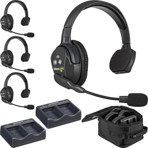 Eartec UL4S UltraLITE 4-Person Headset System