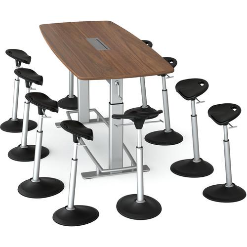 Focal Upright Furniture Confluence 8 Table and Ten Mobis Seat Bundle