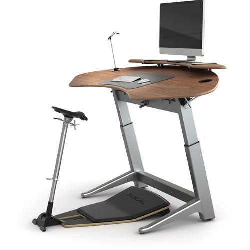 Focal Upright Furniture Sphere Bundle with Desk & Shelf and Locus Seat