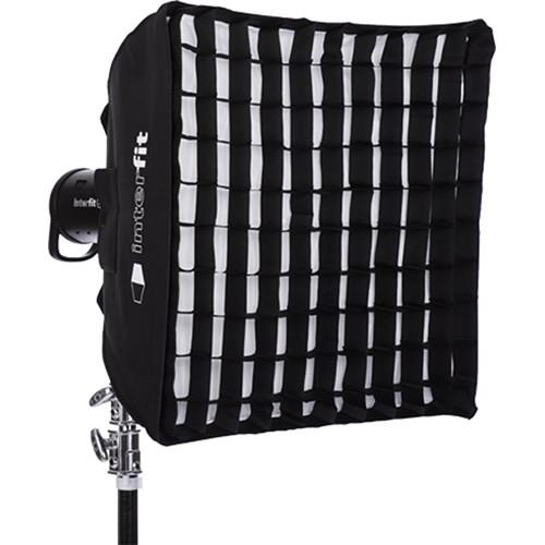 Interfit Heat-Resistant Square Softbox with Grid