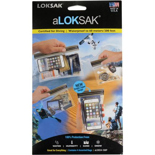 LOKSAK aLOKSAK Waterproof Bags - Small Multipack