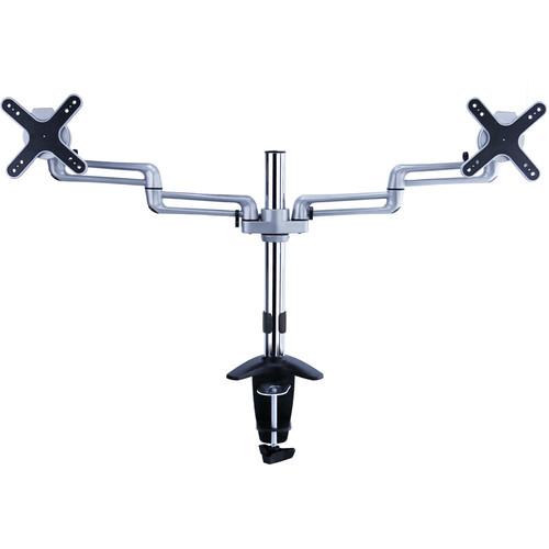 Mount-It! Dual Articulating Arm Monitor Desk Mount