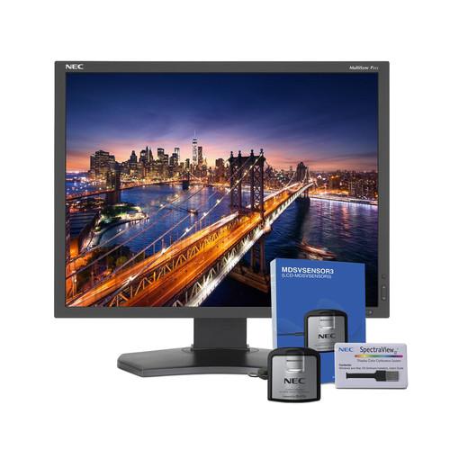 NEC P212-BK-SV 21" 4:3 LED Backlit Professional IPS Monitor
