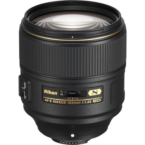 Nikon AF-S NIKKOR 105mm f 1.4E ED Lens