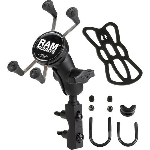 RAM MOUNTS Brake Clutch Reservoir Mount with Universal X-Grip Cell Phone Holder