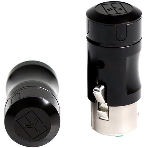 Remote Audio Low Profile XLR Connector with Locking C-Clip