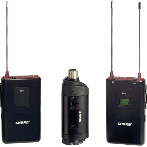 Shure FP1 Wireless Bodypack Transmitter with Wireless Transmitter Receiver