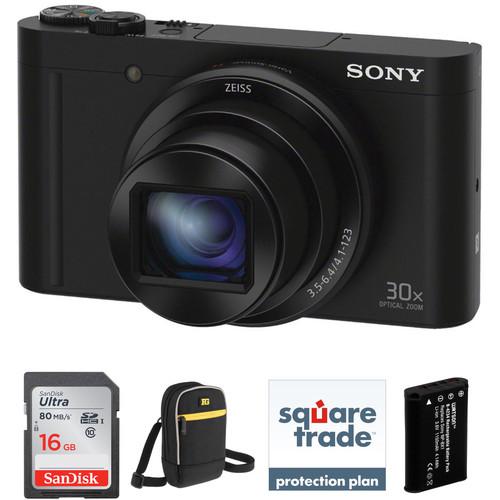Sony Cyber-shot DSC-WX500 Digital Camera Deluxe Kit
