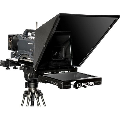 Telescript FPS150s-SDI In-Studio On-Camera Flat Panel Prompting System with 15" LCD Monitor