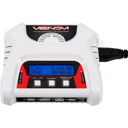 Venom Group 2- to 4-Cell AC DC Dual LiPo Battery Balance Charger