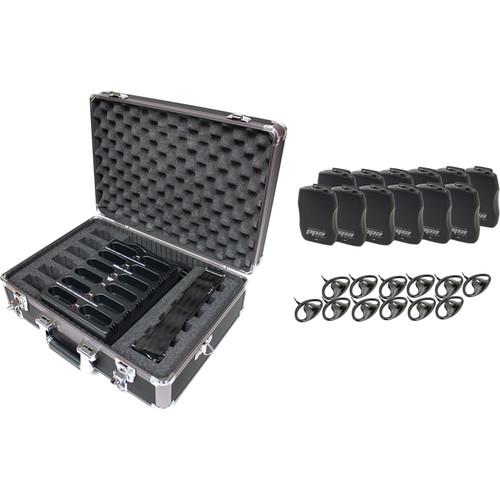 Williams Sound PPA R37-12 PRO PPA Select FM Receiver Bundle with 12 PPA R37N Receivers for PPA T46 T45 T27 Transmitters