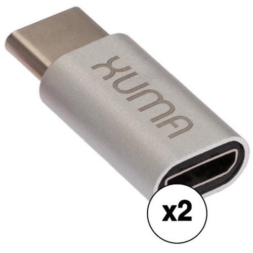 Xuma USB Type-C Male to Micro-USB Female Adapters