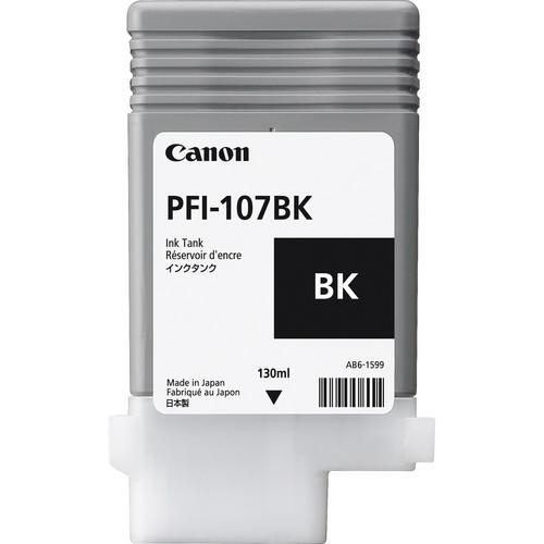 Canon PFI-107BK Black Ink Cartridge