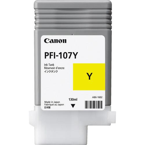 Canon PFI-107Y Yellow Ink Cartridge