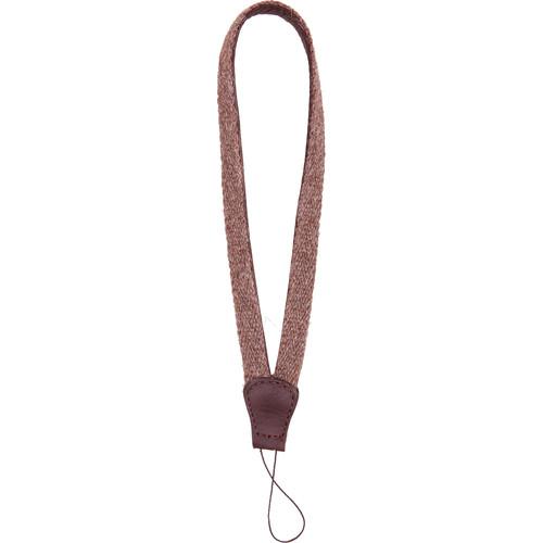 Cecilia Gallery Alpaca Wool & Leather Camera Wrist Strap with Cord Tethering
