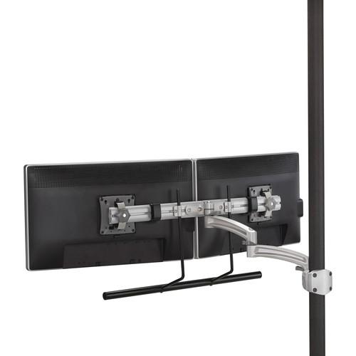 Chief K2P22HS Kontour K2P Manual Height-Adjustable Dynamic Pole Mount Articulating Arm with Dual-Monitor Array Bar