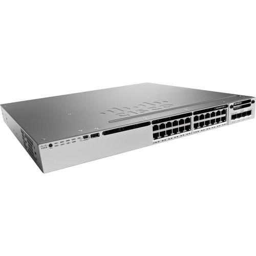 Cisco Catalyst 3850 Stackable 24-Port 10 100 1000 Gigabit Ethernet Switch with PoE
