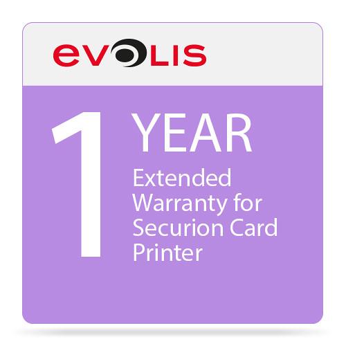 Evolis 1-Year Extended Warranty for Securion Card Printer, Evolis, 1-Year, Extended, Warranty, Securion, Card, Printer