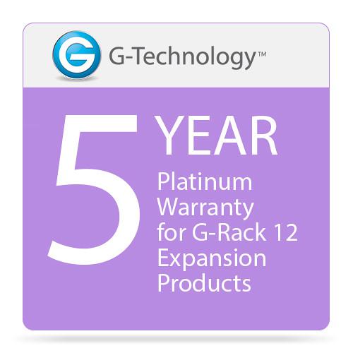 G-Technology Platinum 5-Year Service Warranty for G-Rack 12 Expansion Products