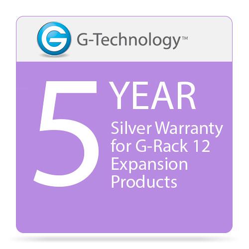 G-Technology Silver 5-Year Service Warranty for G-Rack 12 Expansion Products
