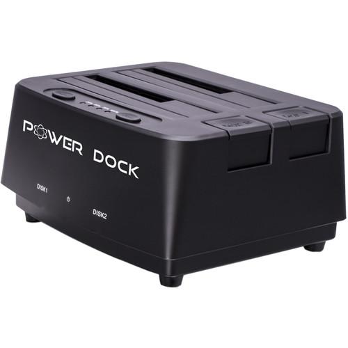 Kingwin USB 2.0 2-Port Power Dock for 2.5" 3.5" SATA HDD SSD