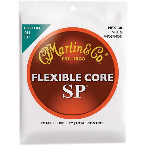MARTIN SP Flexible Core Silk & Phosphor Acoustic Guitar Strings