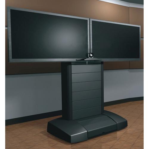 Middle Atlantic VTC Video Cart for 42-55" Dual Displays