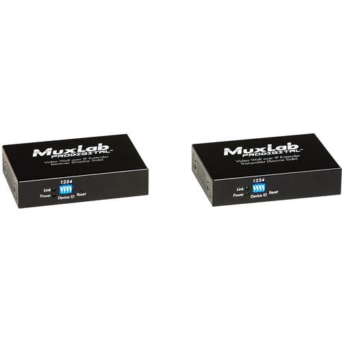 MuxLab HDMI RS232 over IP Video Wall Extender Kit with PoE