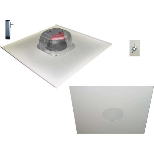 OWI Inc. Two Source, 6.5" Amplified Drop Ceiling Speaker on Tile