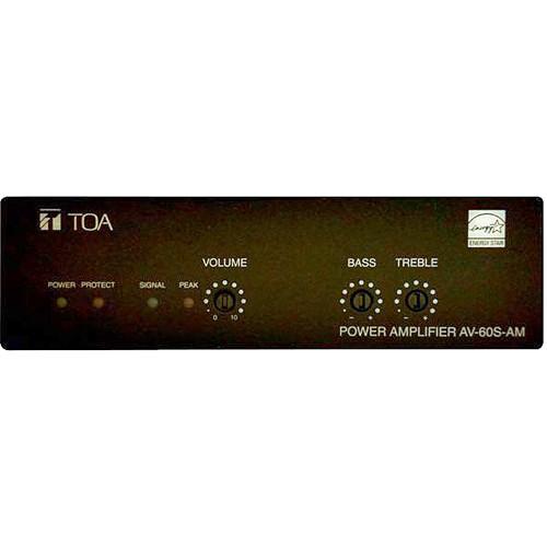 Toa Electronics AV-60S-AM Single-Channel Micro Install Amplifier