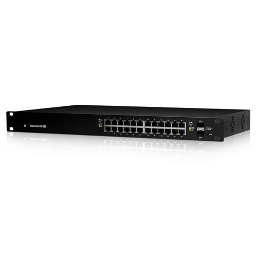 Ubiquiti Networks EdgeSwitch 24-Port 250-Watt Managed PoE Gigabit Switch with SFP