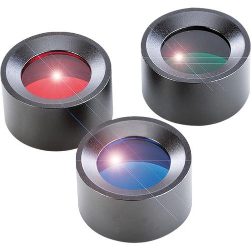 Ansmann Red, Green, and Blue Color Plates for Agent 5 Flashlight
