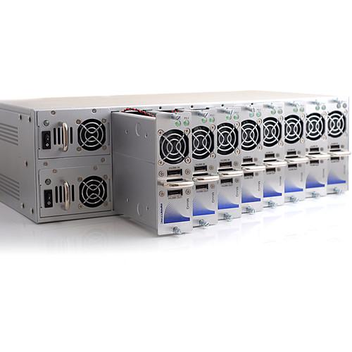 Apantac MiniQ-3U-FR Frame for Up to 8 MiniQ Modules with 2 MiniQ-3U-PS Power Supplies