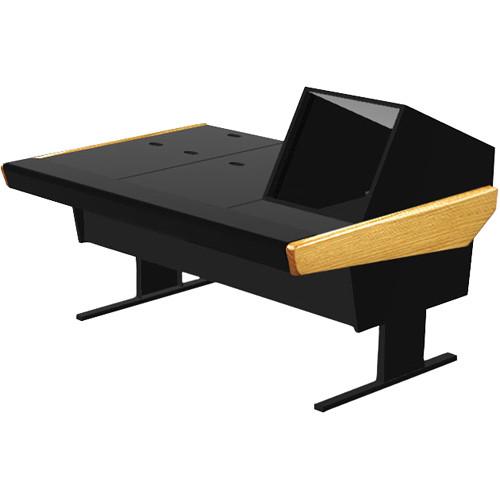 Argosy 70-70V1R Universal Workstation Desk with 45.5" Flat Desk Insert and One VR1005 Front 10 RU & Rear 5 RU