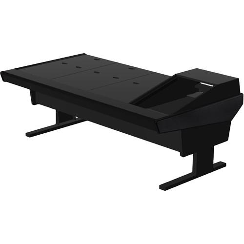 Argosy V1R Universal Workstation Desk with VR1503 15U Upper, 3U Rear Module