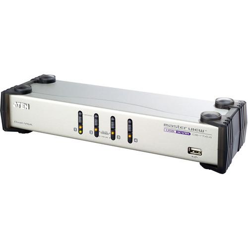 ATEN 4-Port USB Dual-View KVMP Switch