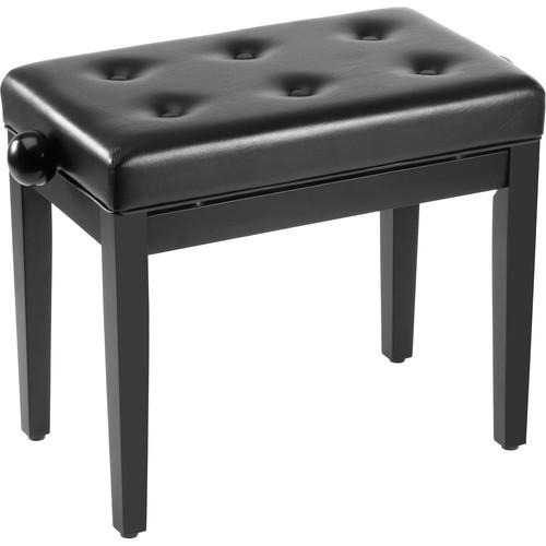 Auray PBS-AP - Adjustable Premium Piano Bench with Upholstered Top