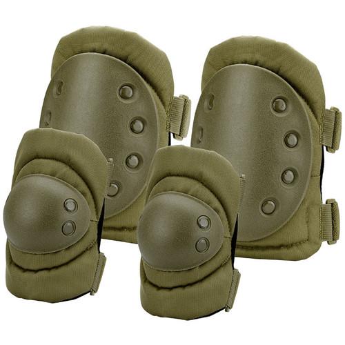 Barska CX-400 Loaded Gear Elbow and Knee Pad Set