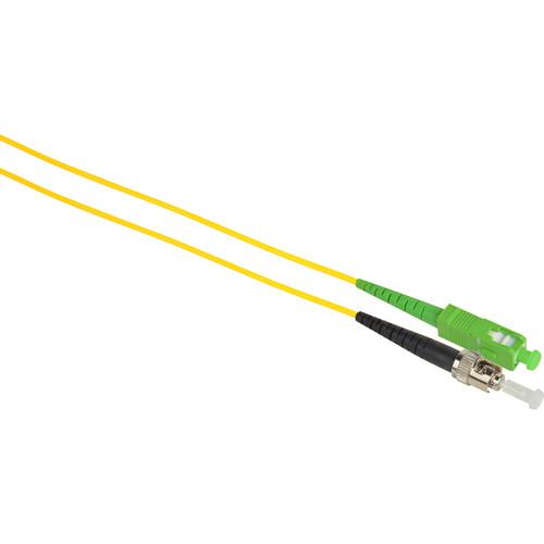 Camplex Simplex APC SC to UPC ST Singlemode 9u 125u Fiber Optic Patch Cable