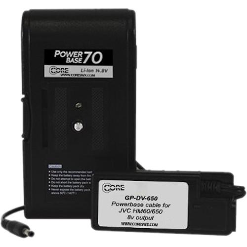 Core SWX PowerBase 70 Battery for JVC HM-600 & HM-650