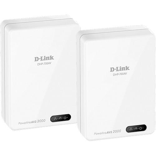 D-Link DHP-701AV Powerline AV2 2000 Gigabit Network Extender Kit, D-Link, DHP-701AV, Powerline, AV2, 2000, Gigabit, Network, Extender, Kit